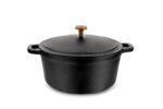 Round cast iron pot, 28 cm